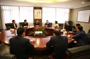 市稅務(wù)局領(lǐng)導到集團公司調(diào)研